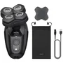 Philips Head Shaver Pro 5000 Series HS5980/15 - Afeitadora eléctrica recargable con cabezal 360°, cuchillas ComfortCut, Wet & Dry y batería de litio para hasta 60 minutos